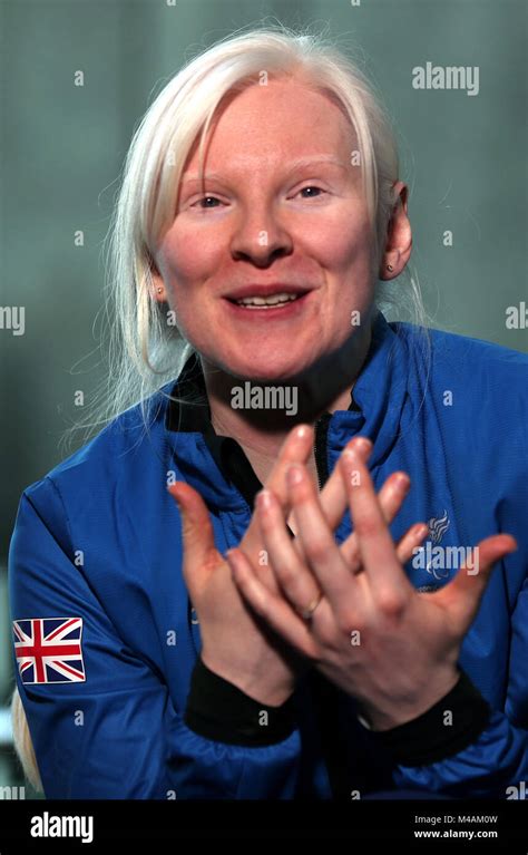 Great Britain Para Alpine Skiing Kelly Gallagher Mbe Hi Res Stock