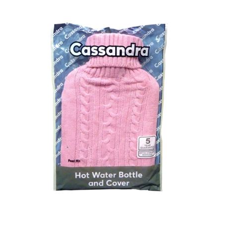 Cassandra Hot Water Bottle Wool Covered 2l