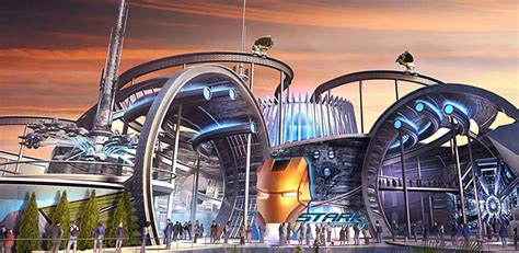 Marvel Dubailand Theme Park Concept Art Concept Art World