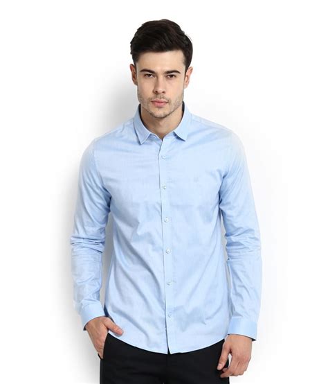 United Colors Of Benetton Blue Casual Regular Fit Shirt Buy United