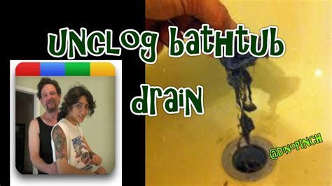 If after trying both of these your bathtub is. how to clear clogged bathtub drain, slow drain, stopped up ...