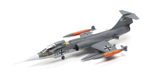 Build Review Of The Kinetic F 104g Starfighter Scale Model Kit