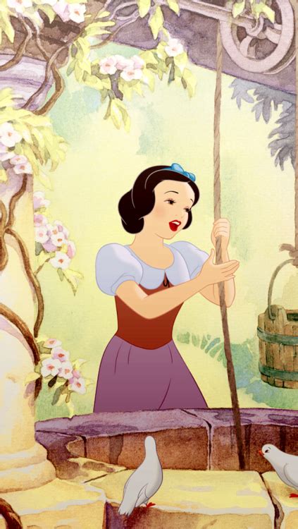 Snow White And The Wishing Well And Wishing For Her Prince Disney