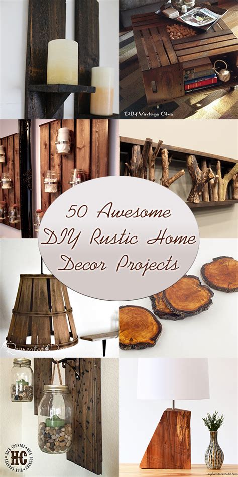 Awesome Diy Rustic Home Decor Projects