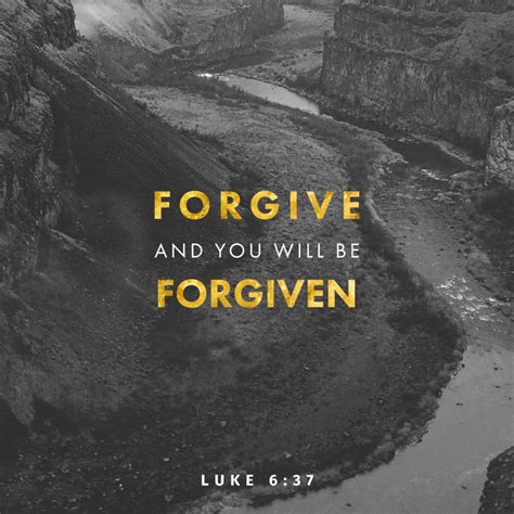 Forgive And You Will Be Forgiven