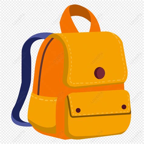 Cartoon Decorative Yellow School Bag Book Bag Yellow Bags Fashion