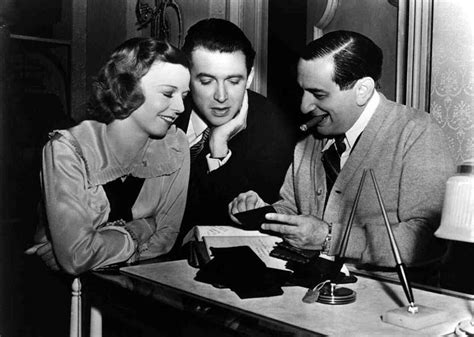 Ernst Lubitsch Jimmy Stewart And Margaret Sullavan Filming The Shop