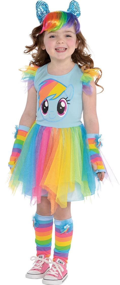 Create Your Own Girls My Little Pony Costume Rainbow Dash Halloween
