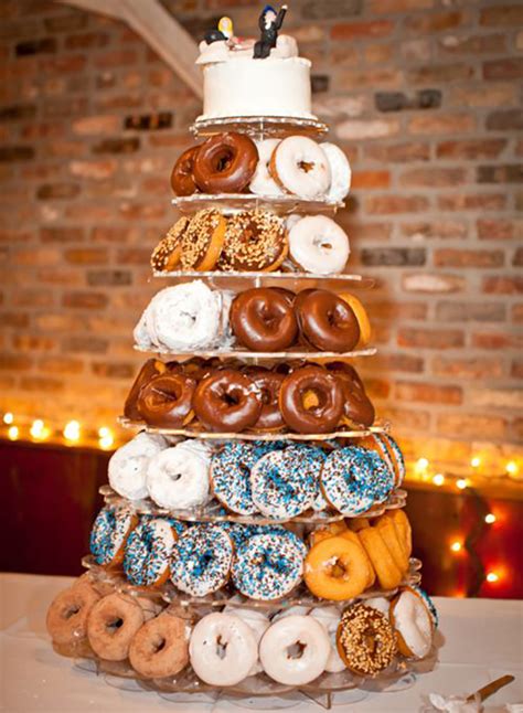 21 Incredible Ways To Serve Doughnuts At Your Wedding Bridalspk