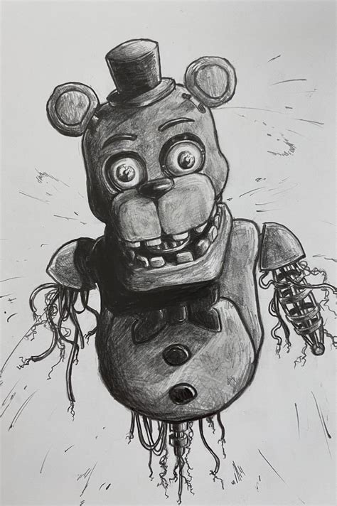 Withered Phophecyx Fnaf Drawings Fnaf Characters Horror Characters