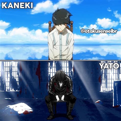 Kaneki Ou Yato Tags Otakusenseibr Otakusmemes