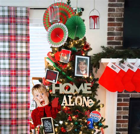 Home Alone Christmas Tree A Girl And A Glue Gun