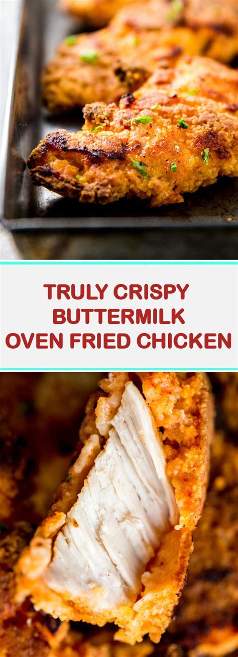 Get the recipe from delish. Truly Crispy Buttermilk Oven Fried Chicken Recipes - Best Recipes Collection | All Favourite Recipes
