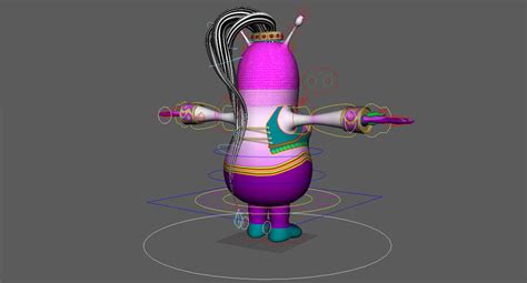 Alien Belly Dancer Model 3d 149 Fbx Ma Obj Free3d