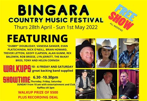 Bingara Country Music Festival Bingara