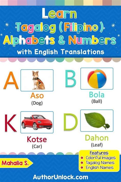 Tagalog Filipino For Kids 1 Learn Tagalog Filipino Alphabets