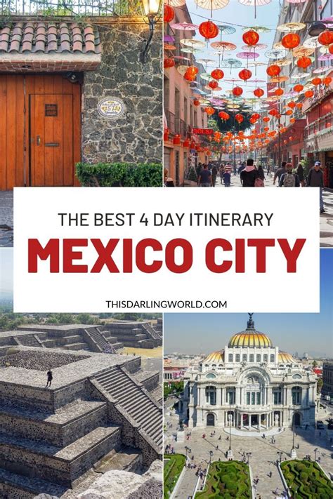 Mexico City Itinerary The Best 4 Days In Mexico City This Darling
