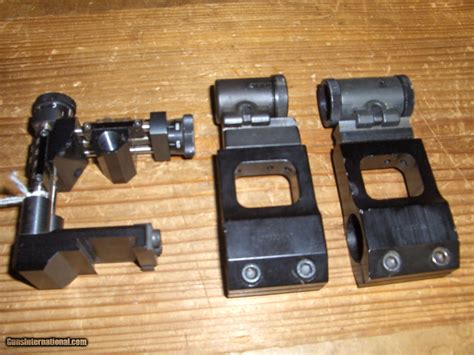 Centra Rear Sight And Sabreco Front Sights For Ar 15