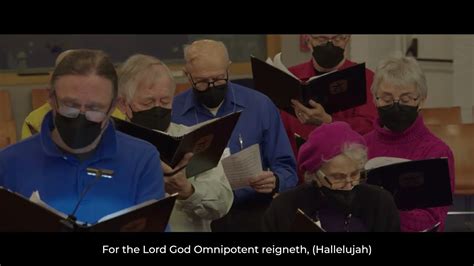 Singing Hallelujah Chorus Youtube