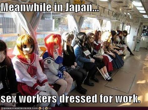 Meanwhile In Japan Sex Workers Dressed For Work Cheezburger