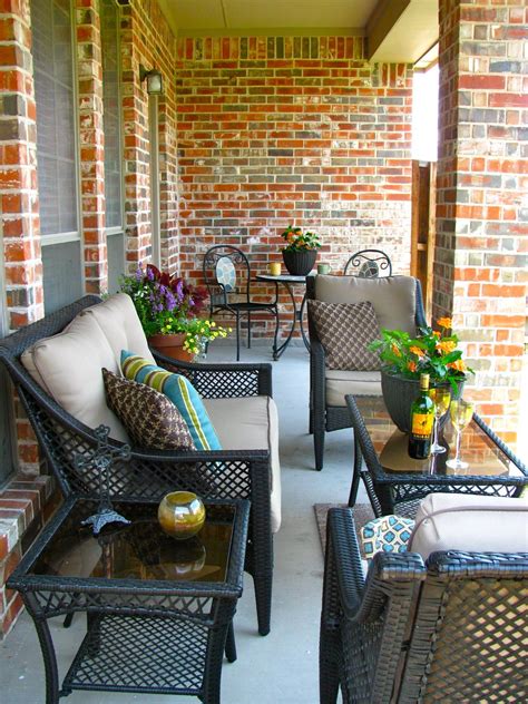 A Small Patio Makeover Patio Furniture Layout Patio Furniture