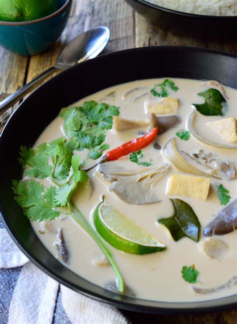 My family loved this one so much omg! Vegan Thai Coconut Soup | Cilantro and Citronella