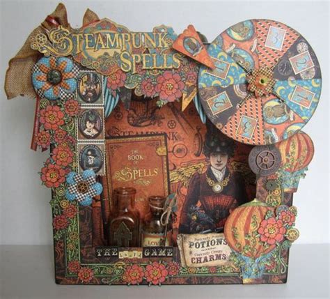 Outside The Box Ideas With Steampunk Spells Graphic 45 Graphic