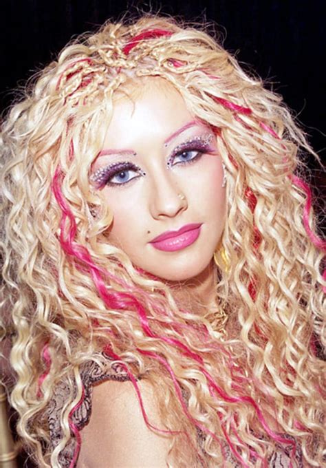 June 2 2001 Christina Aguileras Hair Evolution Us Weekly