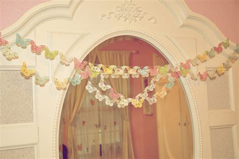 Guest Post Butterfly Garland By Running With Glitter
