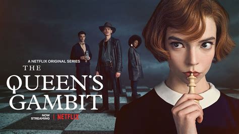 The Queens Gambit Netflix Poster With Anya Taylor Joy By Charlie Gray