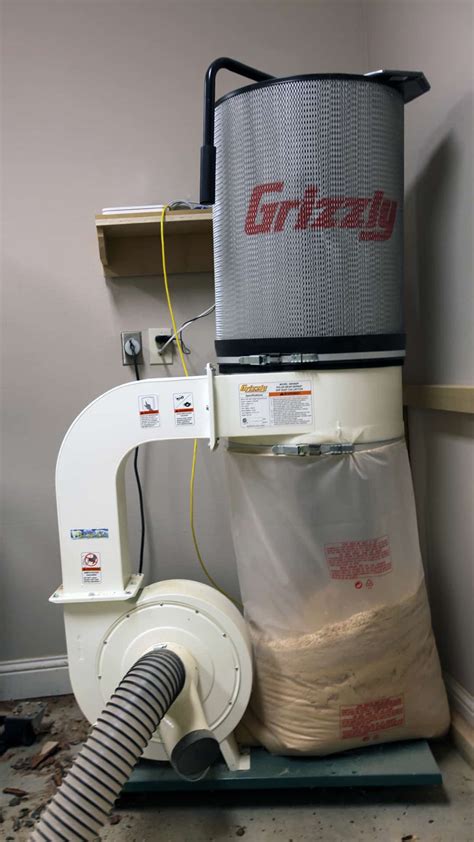 Shop Tour Grizzly G0548zp 2hp Dust Collector The Geek Pub
