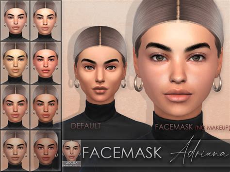 The Sims Resource Facemask Adriana