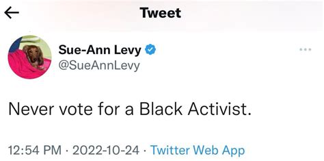 Shift On Twitter Rt Apicazo Sue Ann Levy Tweets A Racist And