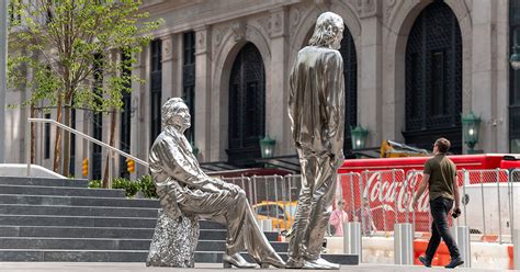 Charles Rays New Public Sculpture In Manhattan Imagines Adam And Eve