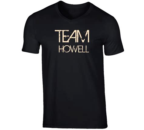 Team Sports Last First Name Howell T Shirt