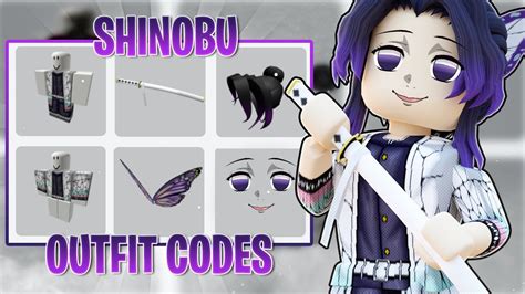 How To Be Shinobu On Roblox Codes And Links Youtube