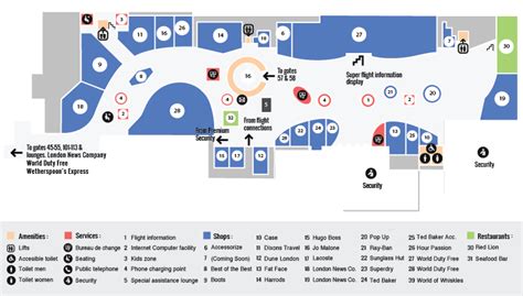 Gatwick North Terminal Maps Gatwick Airport Guide