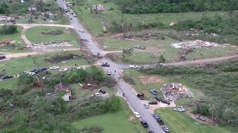 Drones Capture Devastation Caused By Tornadoes Over Easter Weekend