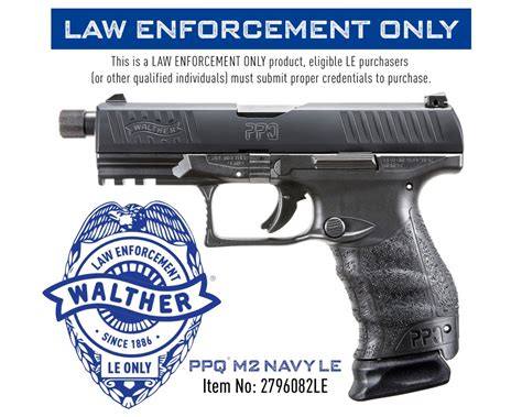 Walther Ppq M2 Navy Sd Le 9mm 46 Barrel 151171
