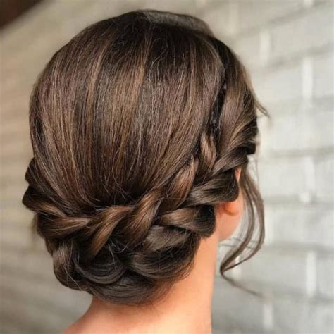 Another hairstyle in our list of exquisite prom updos for long hair is a loose low bun. 21 Super Easy Updos Anyone Can Do (Trending in 2019)