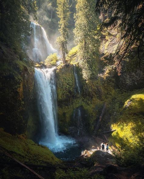 Falls Creek Falls Skamania County Washington Photo By