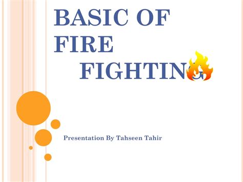 Ppt Basic Of Fire Fighting Powerpoint Presentation Free Download