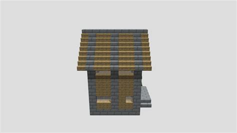 Minecraft House 3d Model By Davisisaacjames Bb07efb Sketchfab