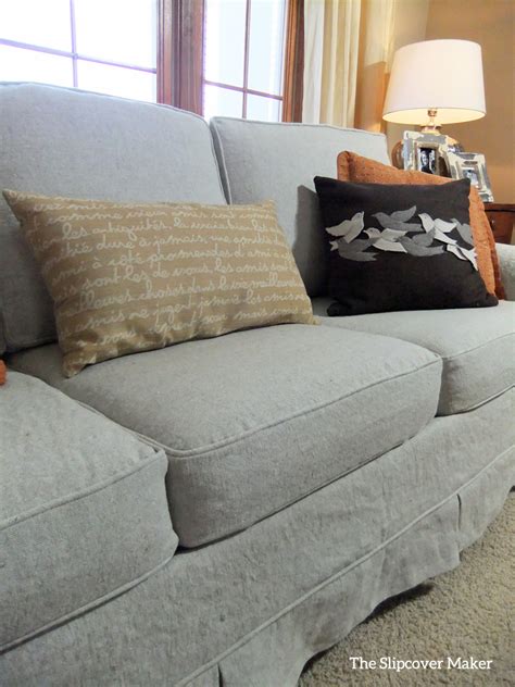 Give your home furniture a lift with attractive and functional slipcovers. Linen Sofa Slipcover Makeover | The Slipcover Maker