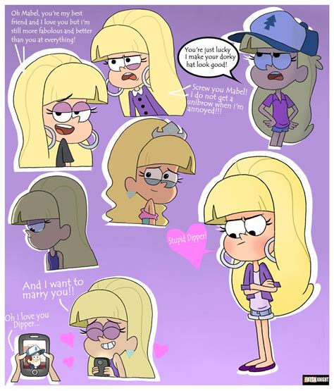 Text/story mabel, grenda, and candy all dare dipper and pacifica into doing spin the bottle, urging pacifica to go first. Pacifica in Season 3 by TheFreshKnight on DeviantArt