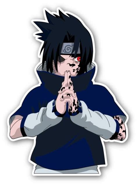 Sasuke Uchiha Clan Vinyl Sticker Decal Car Laptop Window Ebay