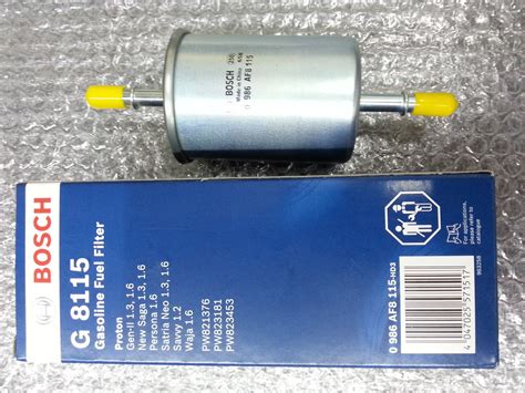 Honda malaysia meminta maaf atas kesulitan yang ditimbulkan kepada pelanggan yang terjejas. Bosch Fuel Filter