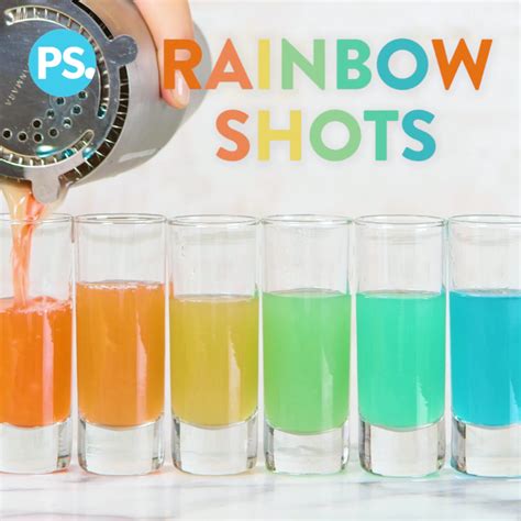 How To Make Rainbow Shots Artofit