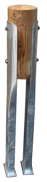 Pfostenschuhe sind wichtige hilfsmittel bei der befestigung und stabilisierung von carports. R&T - Pfostenschuh für Rundbalken 10 cm - TikTakToo