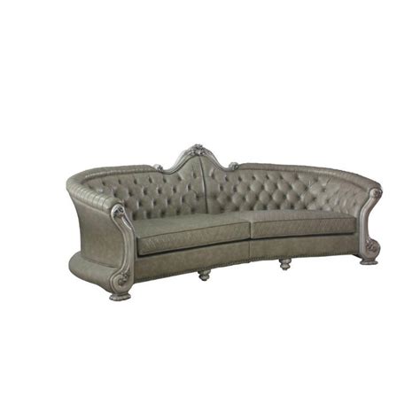 58170 Acme Furniture Sofa Vintage Bone White